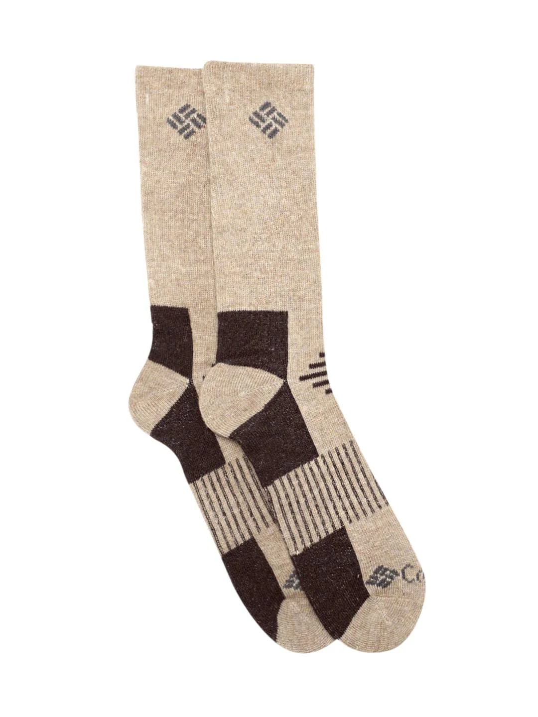 Columbia Men Brown Wool Crew  (2 Pair) (Non Returnable) - Image 2