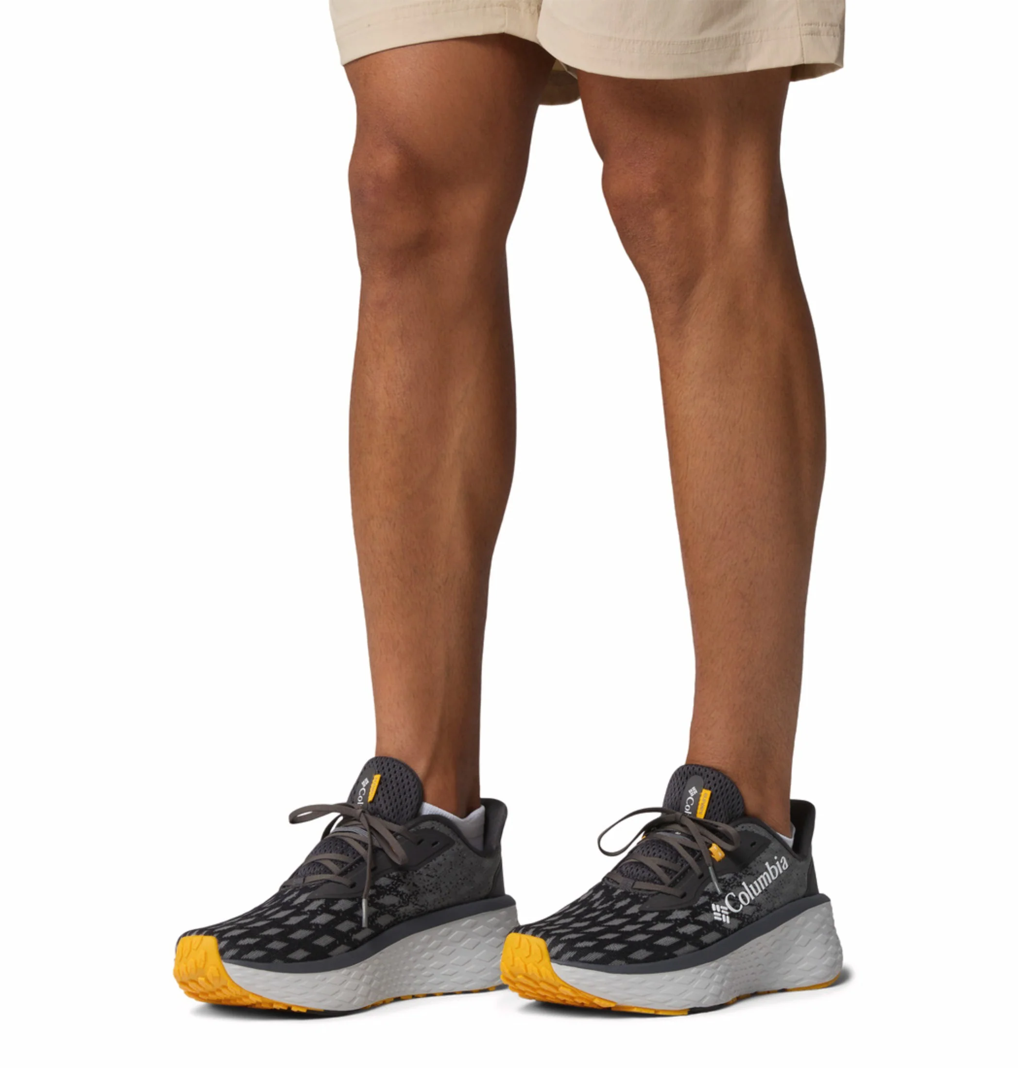 Columbia Men Dark Grey Omni-Grip Konos Elevate Trail Running Shoes - Image 10