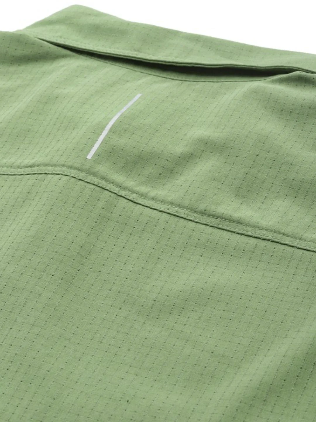 Columbia Men Green Black Mesa LW LS Shirt - Image 7