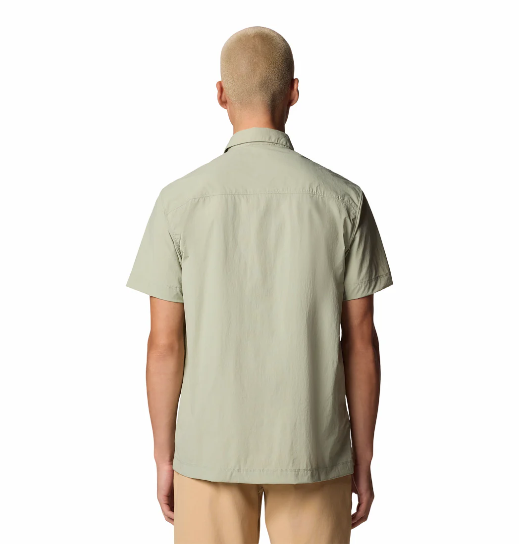 Columbia Men Green Black Mesa Utility SS Shirt - Image 2