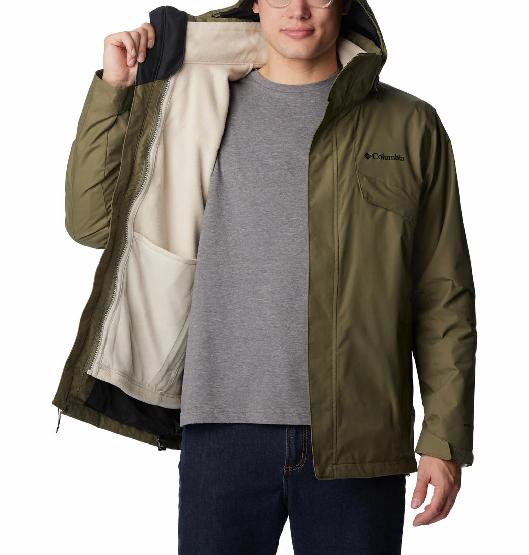 Columbia Men Green Bugaboo II Fleece Interchange Jacket - Image 4