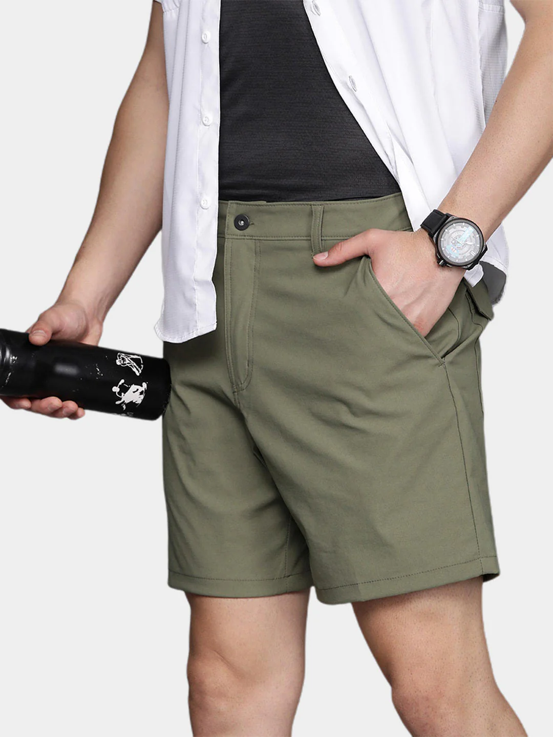 Columbia Men Green Canyon Gate Utility Short - Image 7