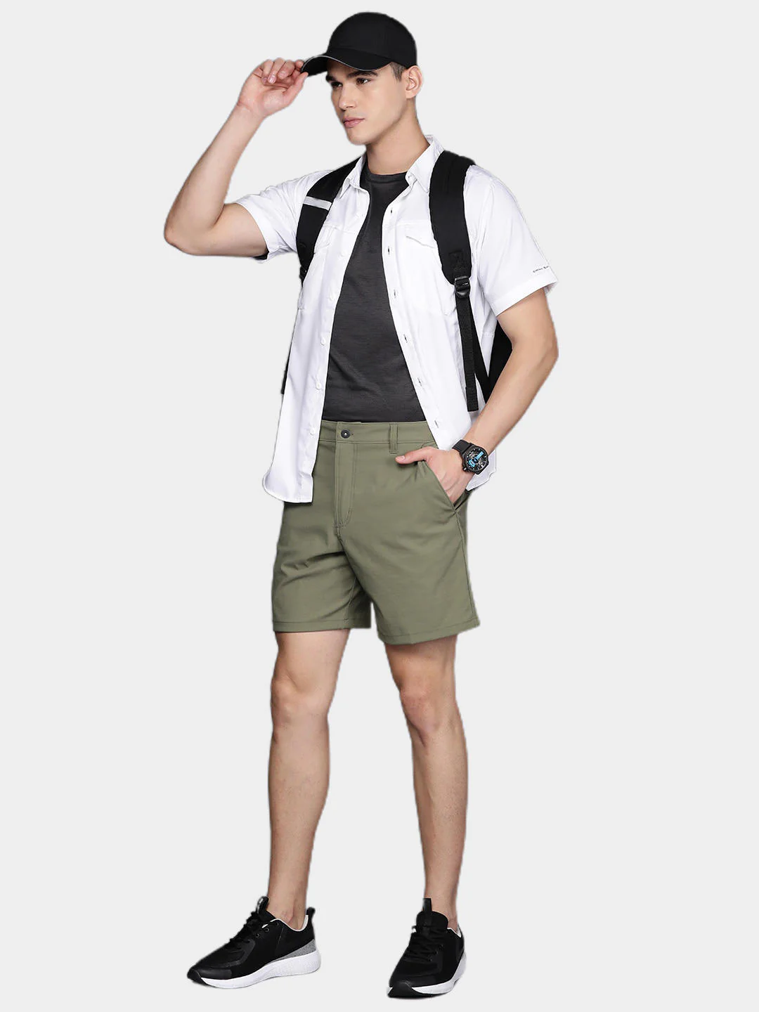 Columbia Men Green Canyon Gate Utility Short - Image 9