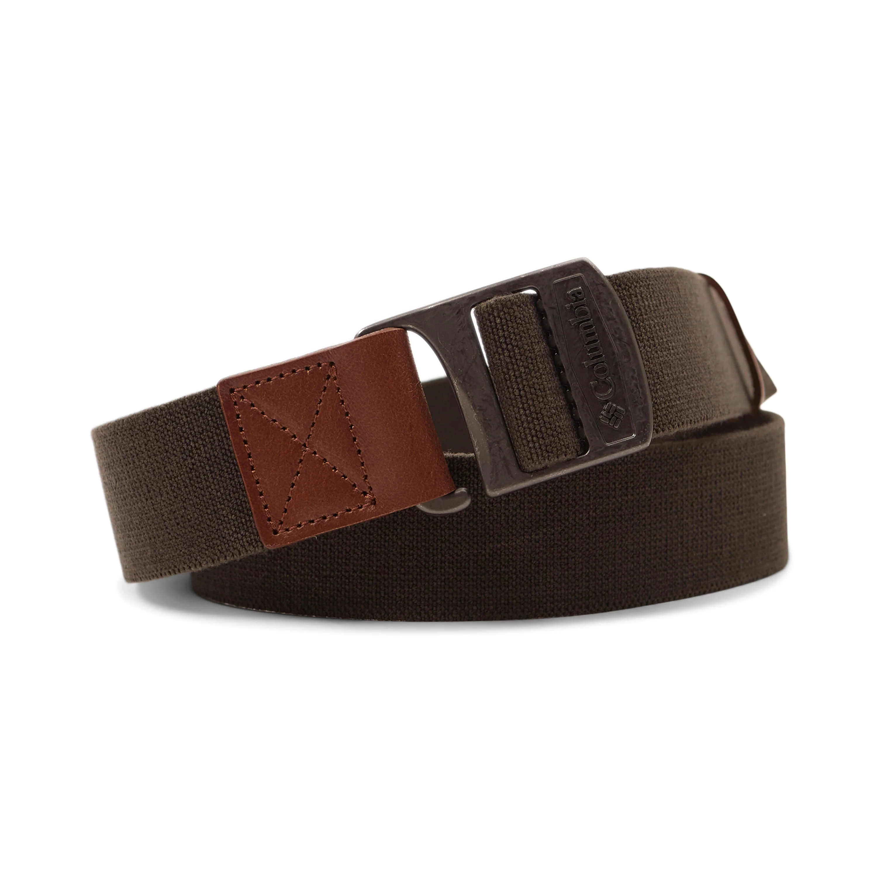 Columbia Men Olive Cascase Locks Stretch Belt with hook - Image 2