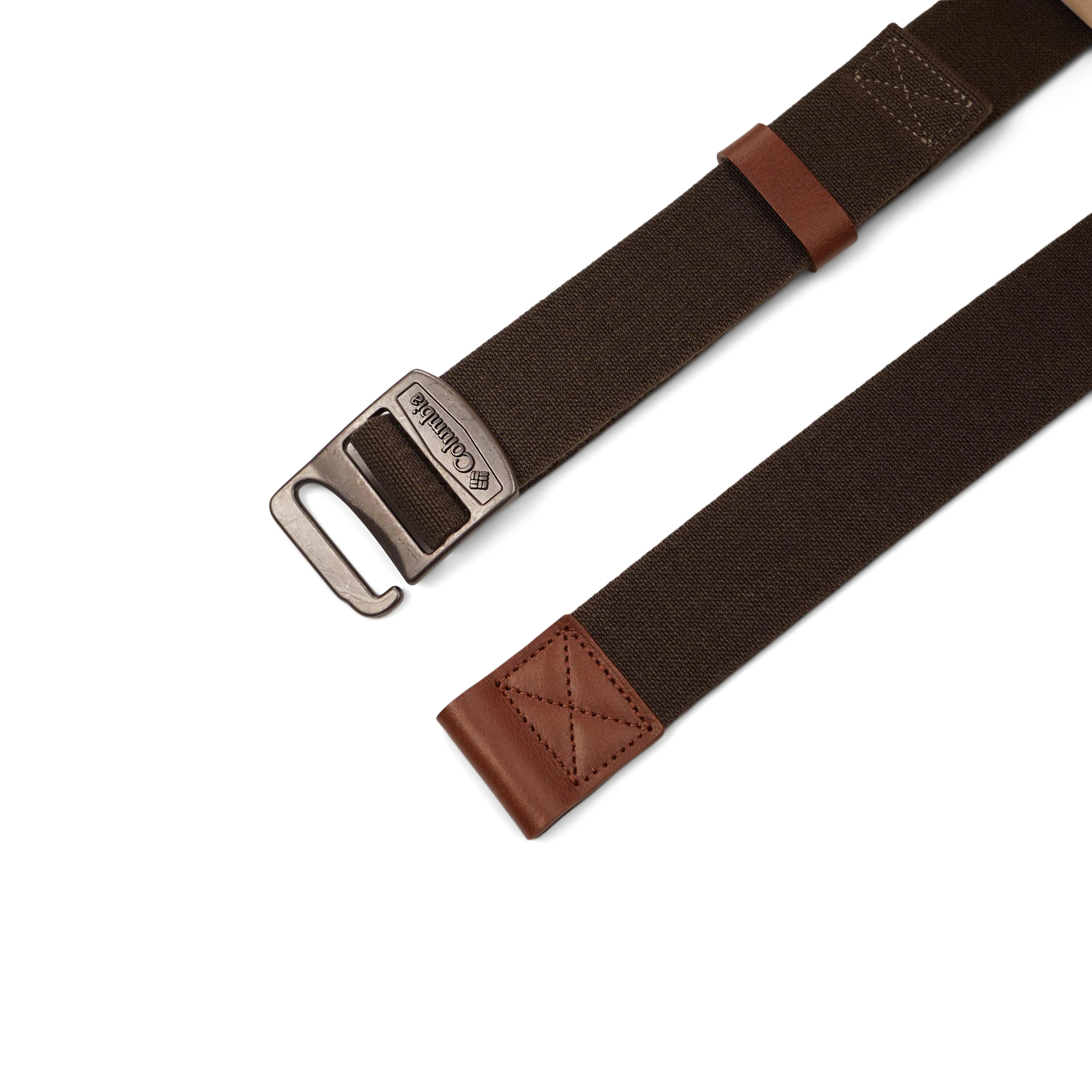 Columbia Men Olive Cascase Locks Stretch Belt with hook - Image 3