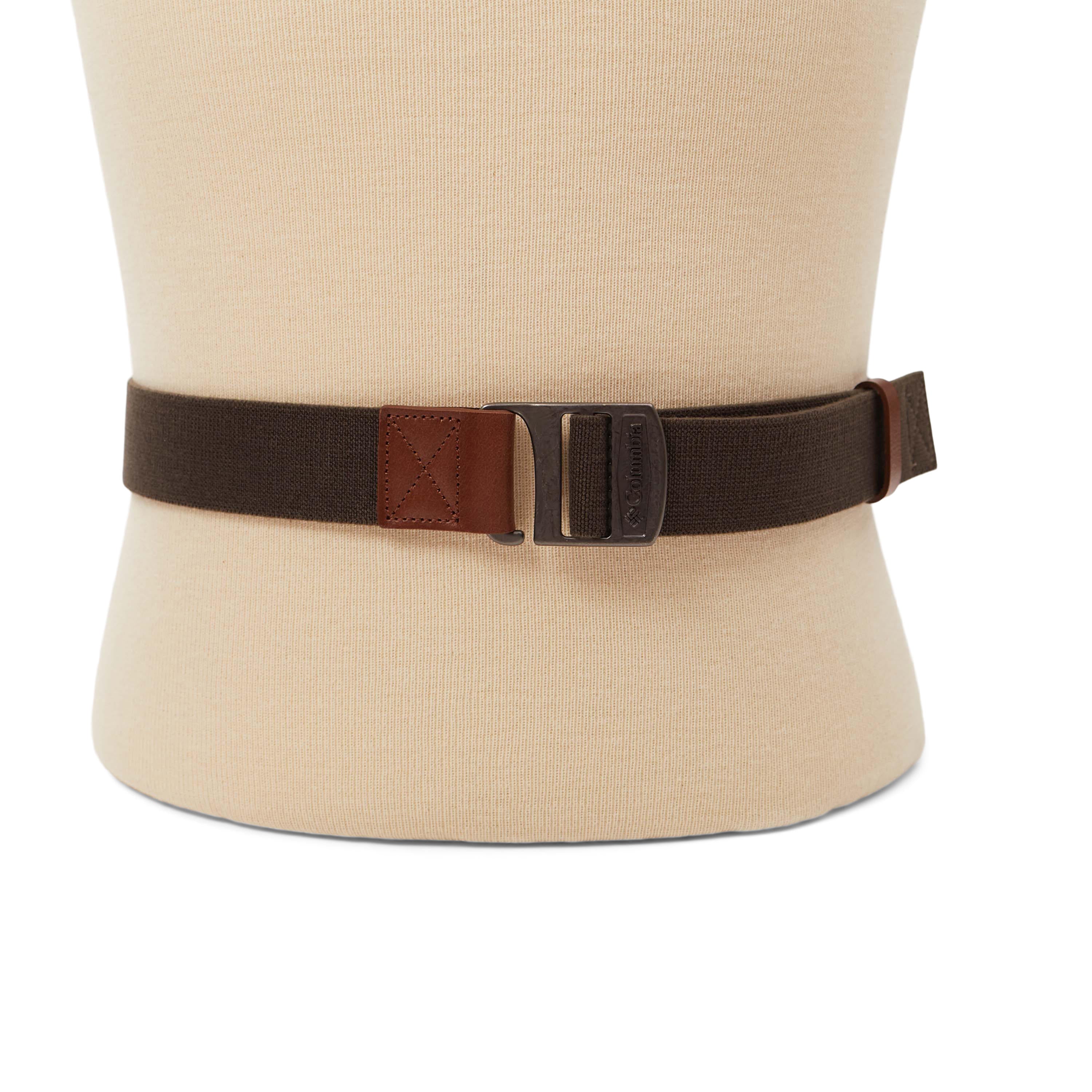 Columbia Men Olive Cascase Locks Stretch Belt with hook - Image 4