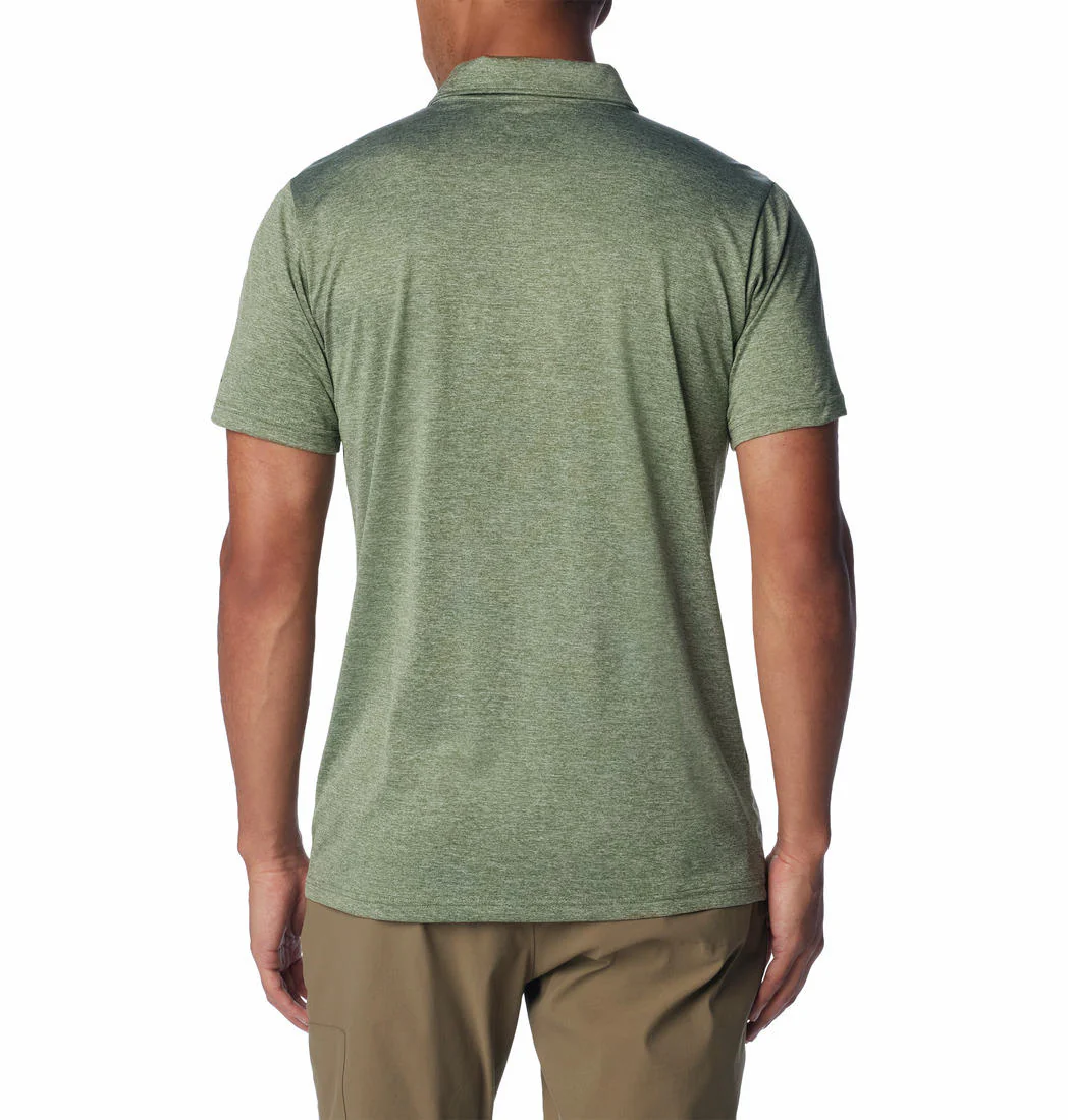 Columbia Men Green Columbia Hike Polo - Image 2