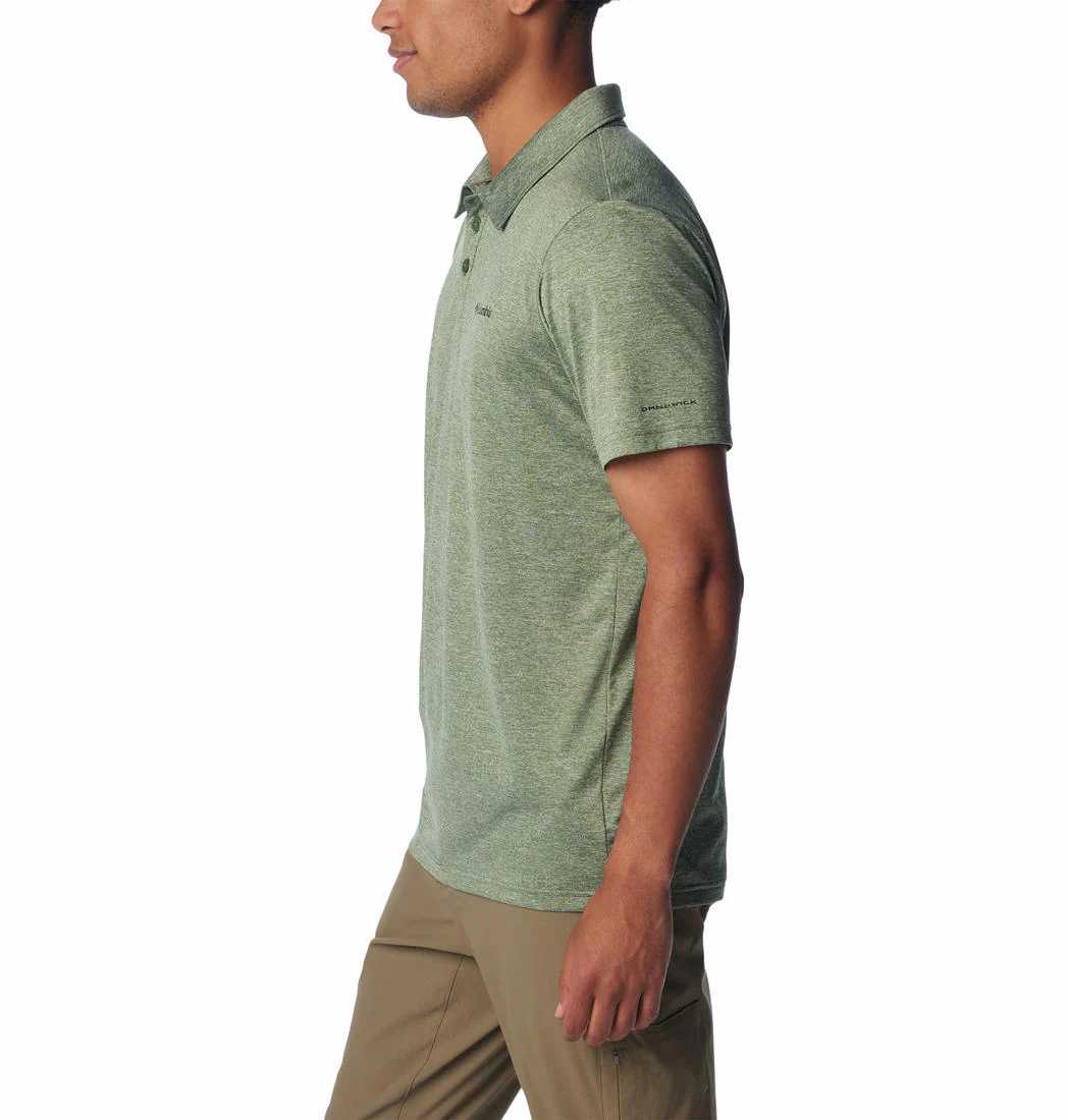 Columbia Men Green Columbia Hike Polo - Image 4