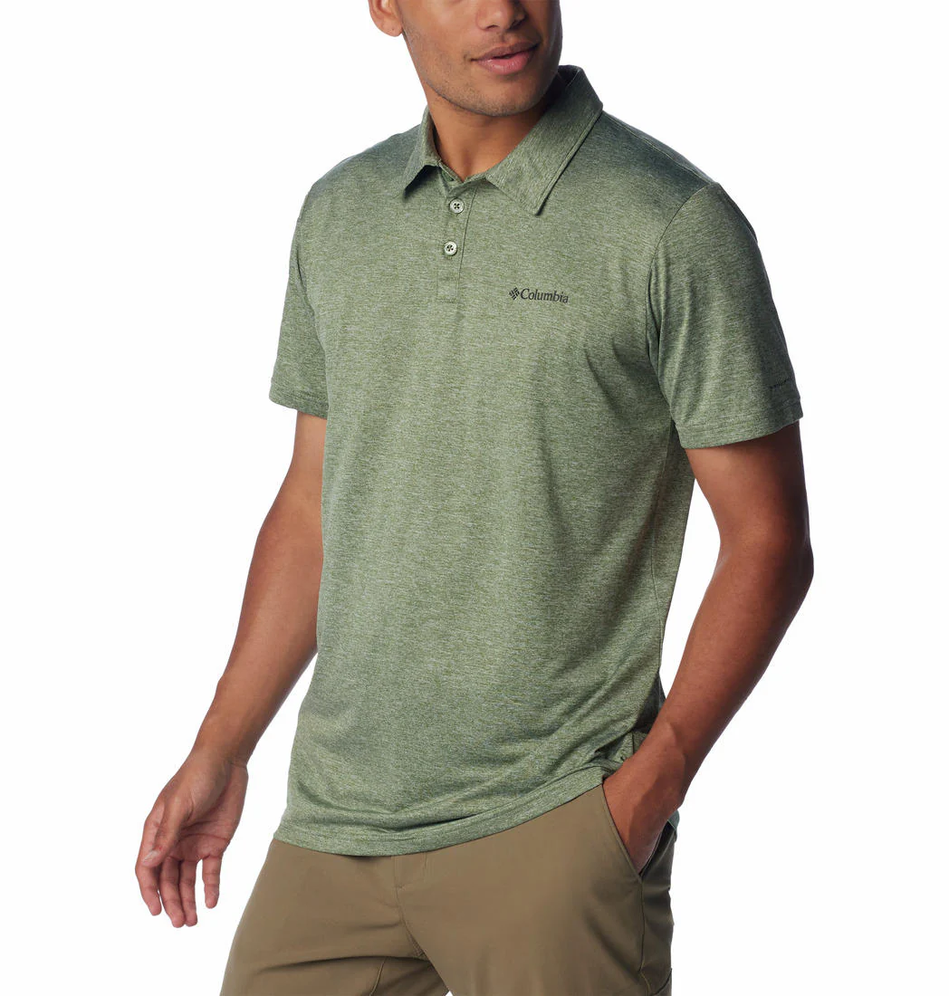 Columbia Men Green Columbia Hike Polo - Image 6