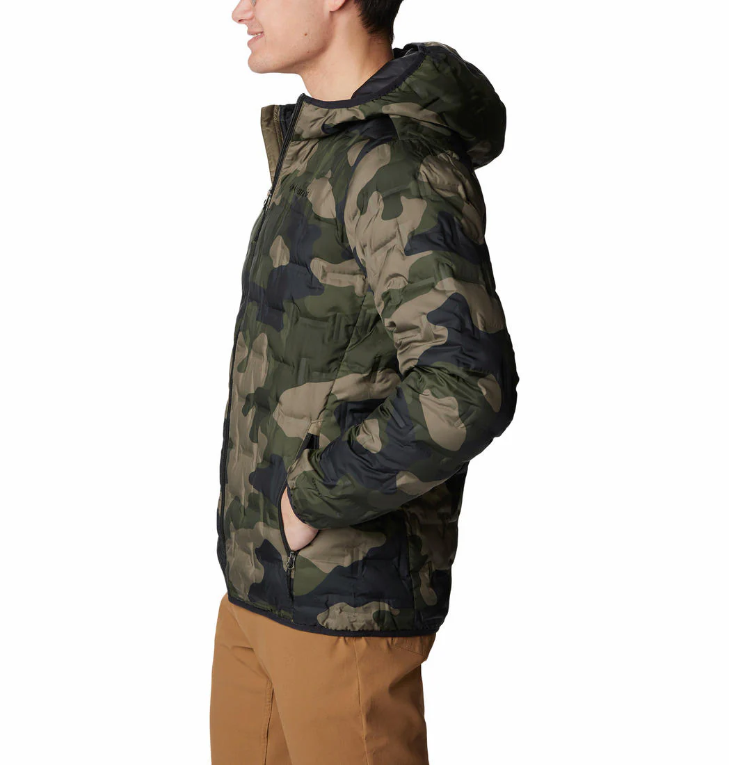 Columbia Men Green Delta Ridge Down Hooded Jacket - Image 2