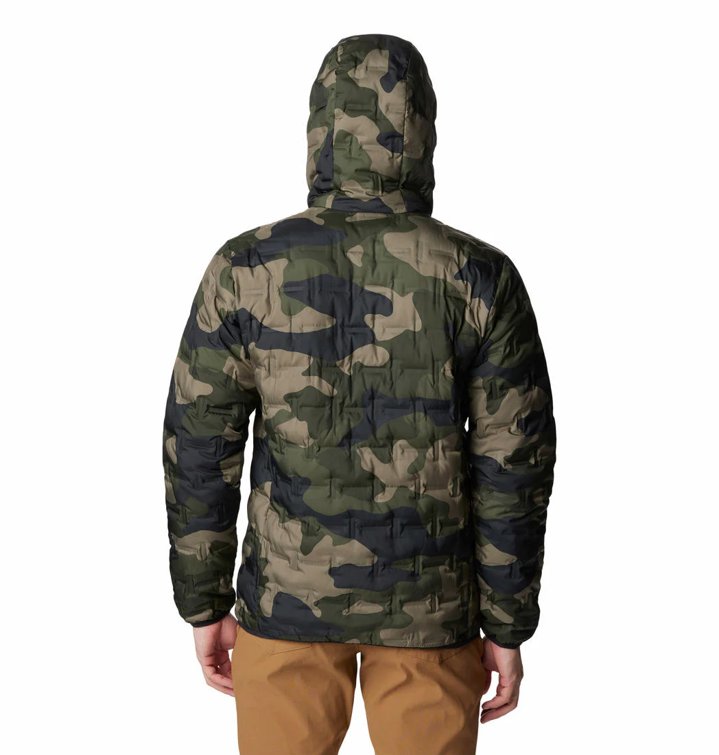 Columbia Men Green Delta Ridge Down Hooded Jacket - Image 6