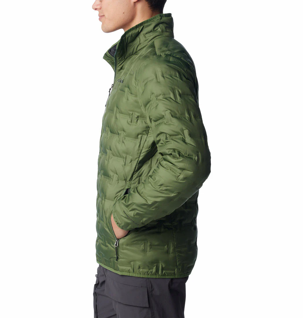 Columbia Men Green Delta Ridge Down Jacket - Image 4
