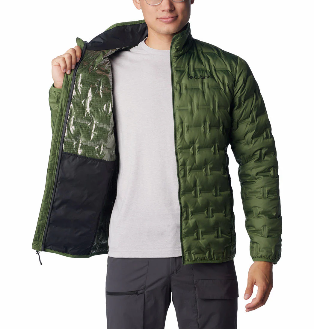 Columbia Men Green Delta Ridge Down Jacket - Image 6