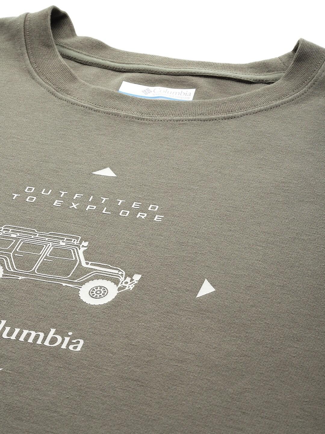 Columbia Men Green Duxbery Relaxed LS Tee (Sun Protection) - Image 6