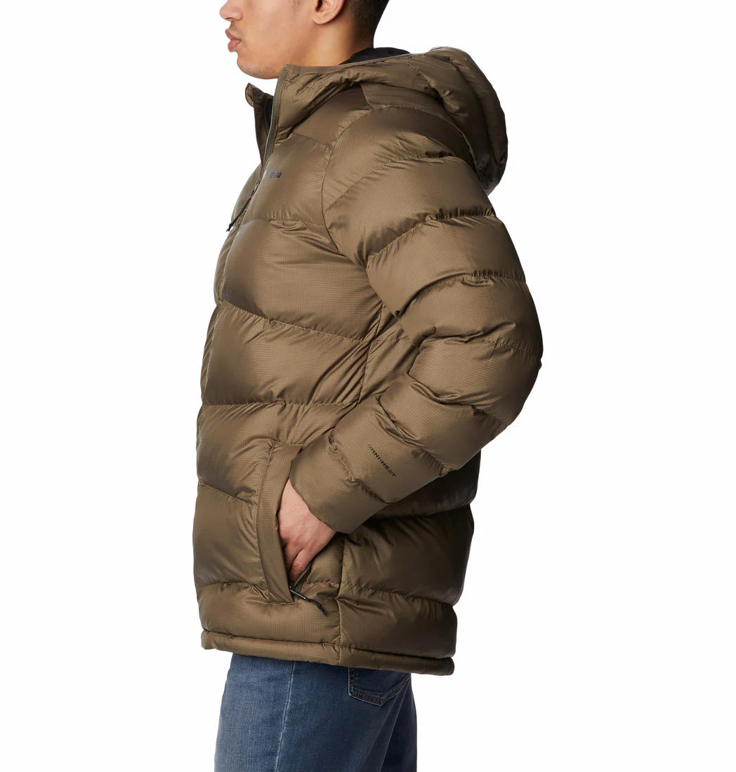 Columbia Men Green Fivemile Butte Hooded Jacket - Image 4