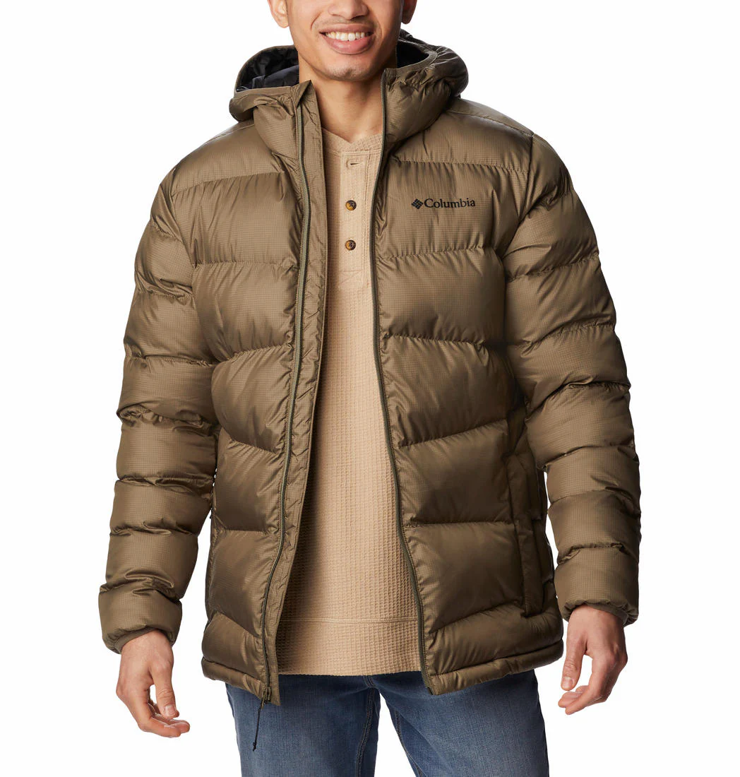 Columbia Men Green Fivemile Butte Hooded Jacket - Image 5