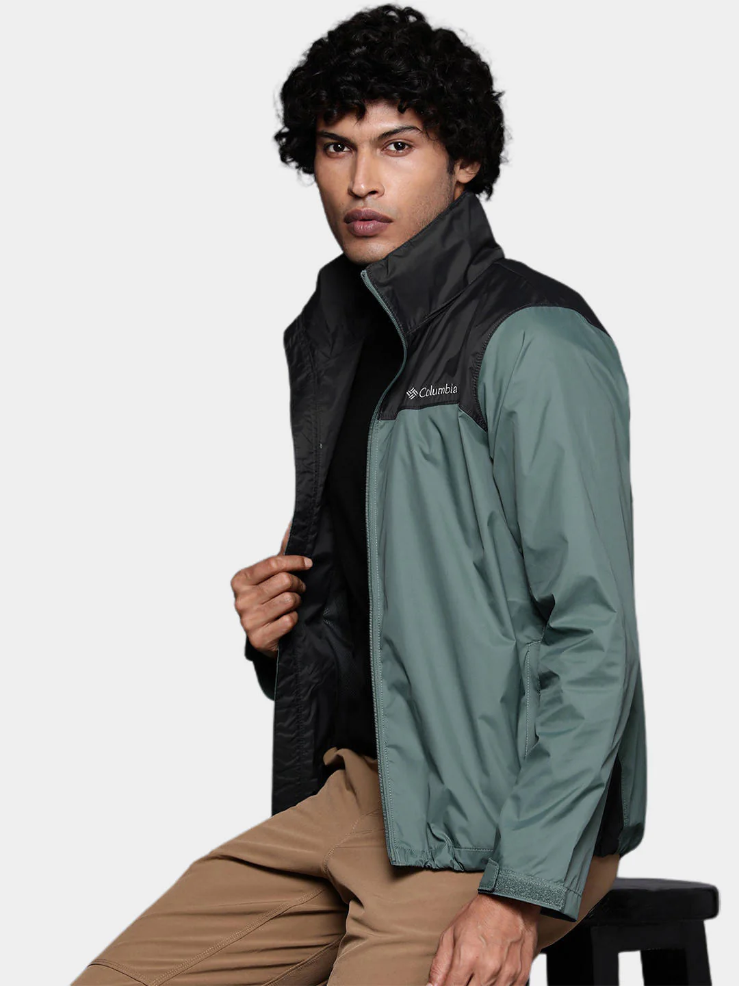 Columbia Men Green Glennaker Lake Rain Jacket - Image 10