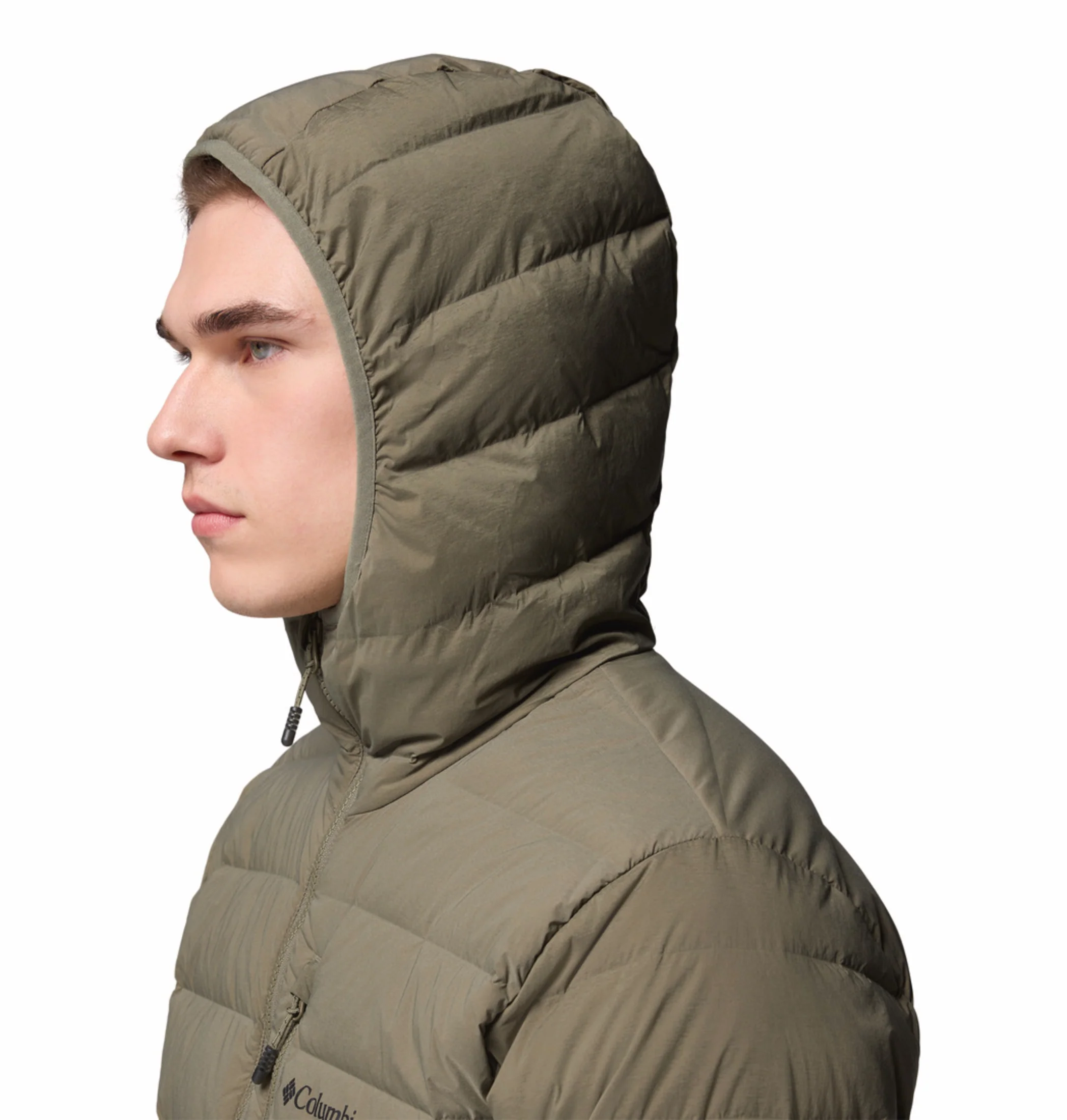Columbia Men Green HEAT SEAL Drift Peak Stretch Down Jacket - Image 10