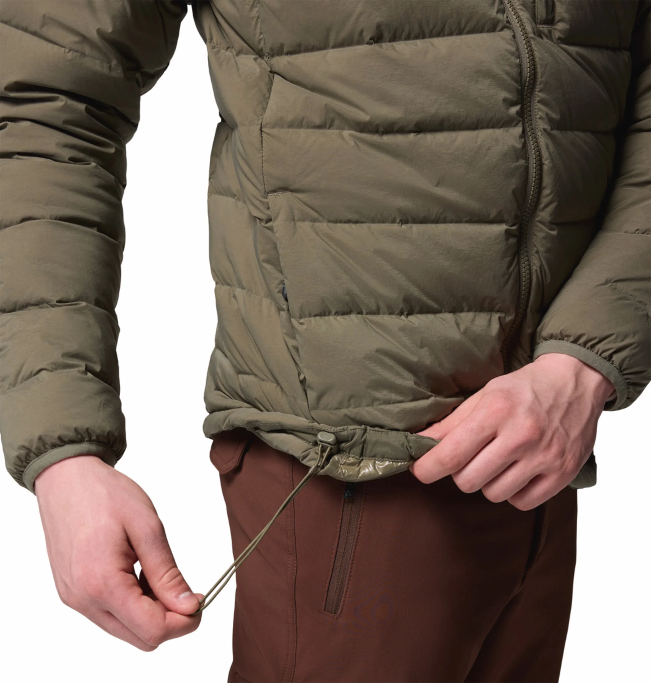 Columbia Men Green HEAT SEAL Drift Peak Stretch Down Jacket - Image 11