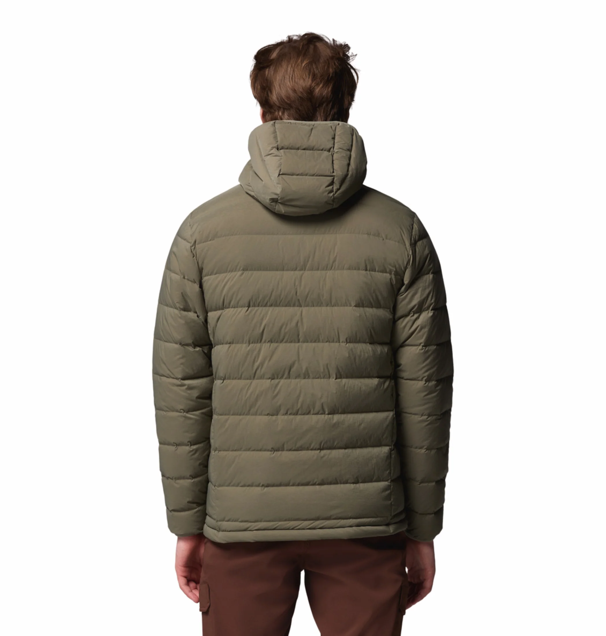 Columbia Men Green HEAT SEAL Drift Peak Stretch Down Jacket - Image 4