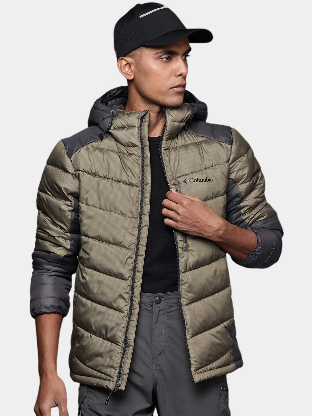 Columbia Men Green Labyrinth Loop Hooded Jacket - Image 10