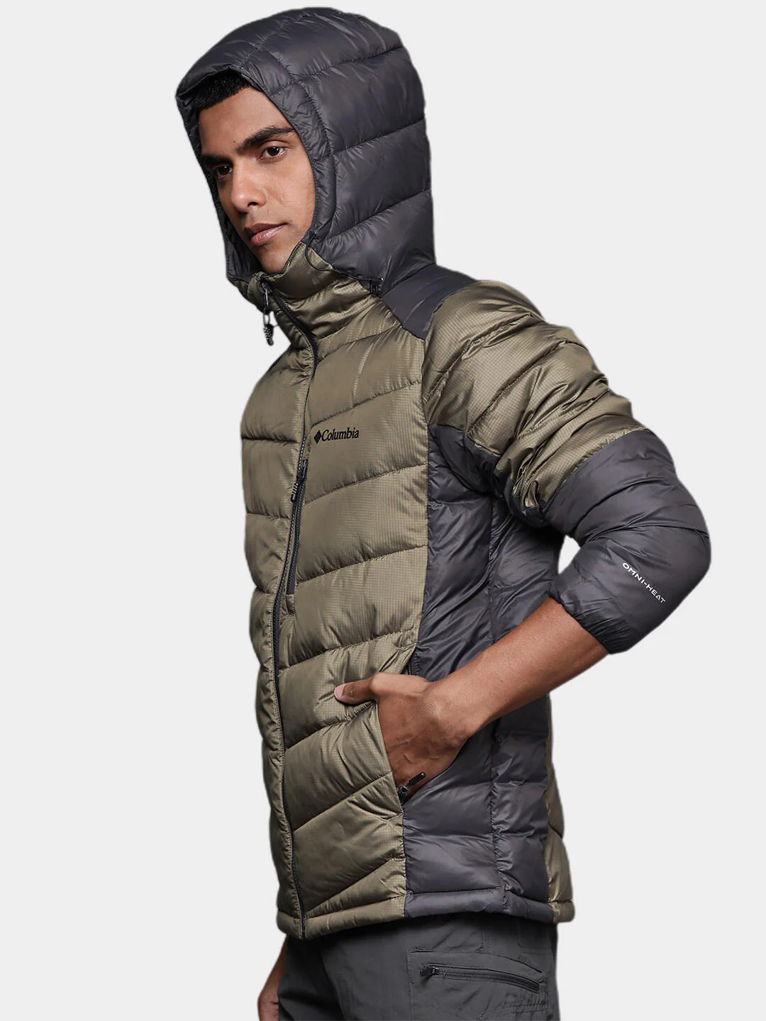 Columbia Men Green Labyrinth Loop Hooded Jacket - Image 11