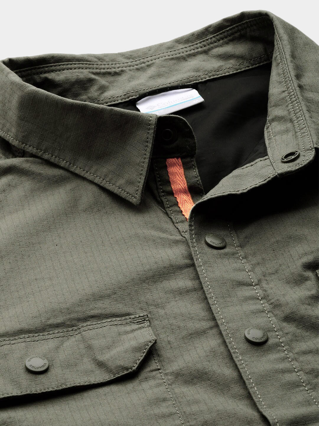 Columbia Men Green Landroamer Lined Shirt - Image 10