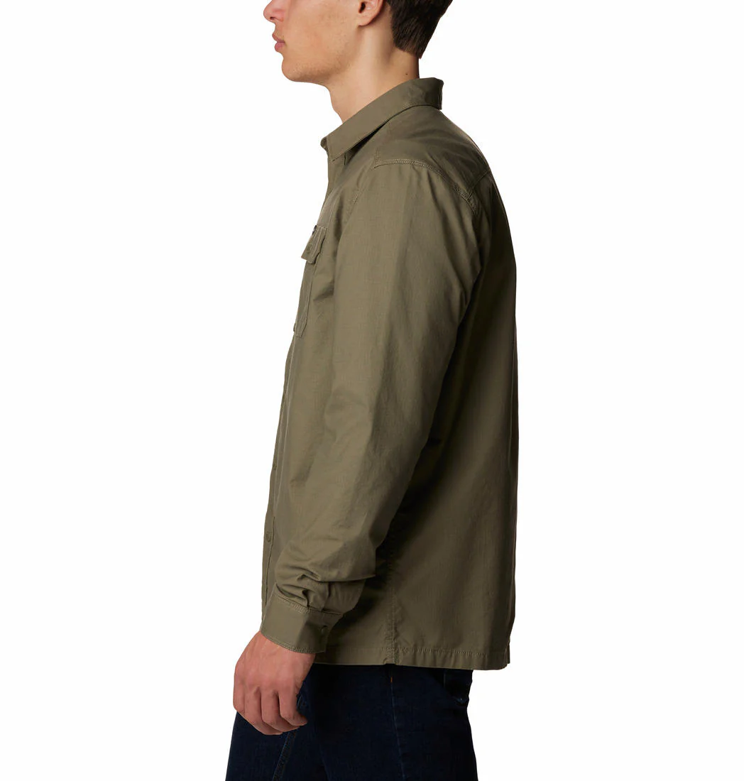 Columbia Men Green Landroamer Lined Shirt - Image 5