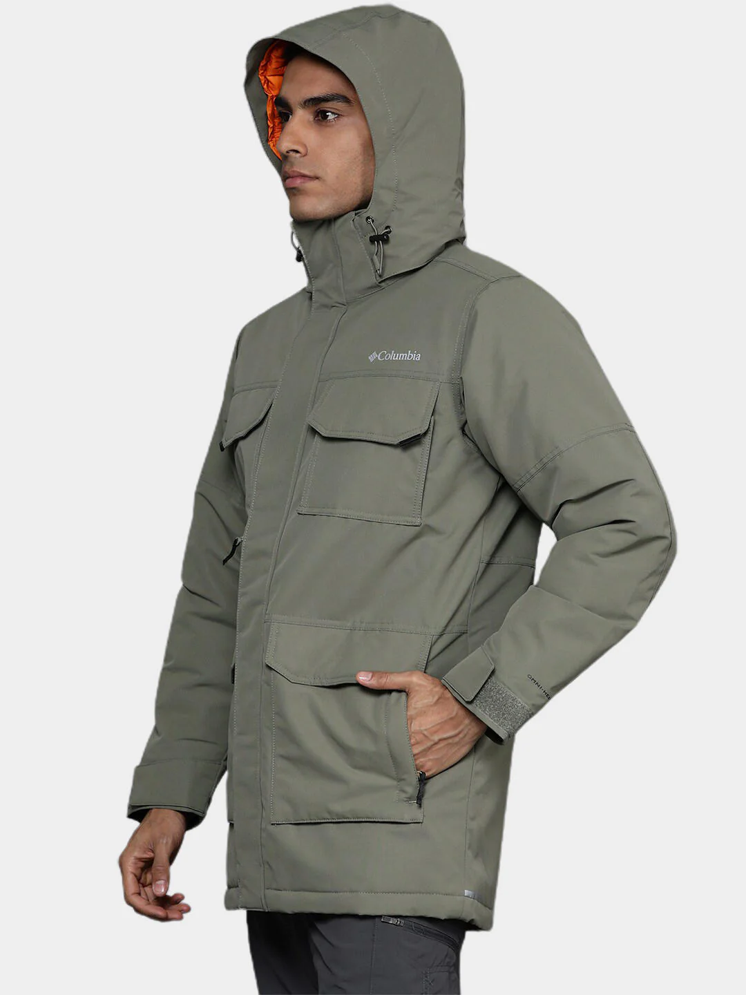 Columbia Men Green LANDROAMER Parka - Image 11