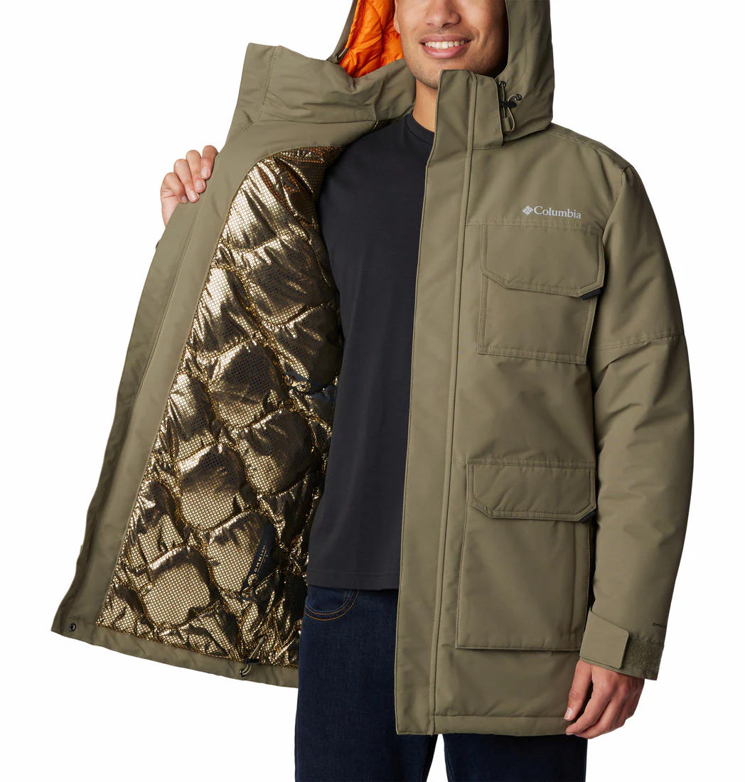 Columbia Men Green LANDROAMER Parka - Image 3