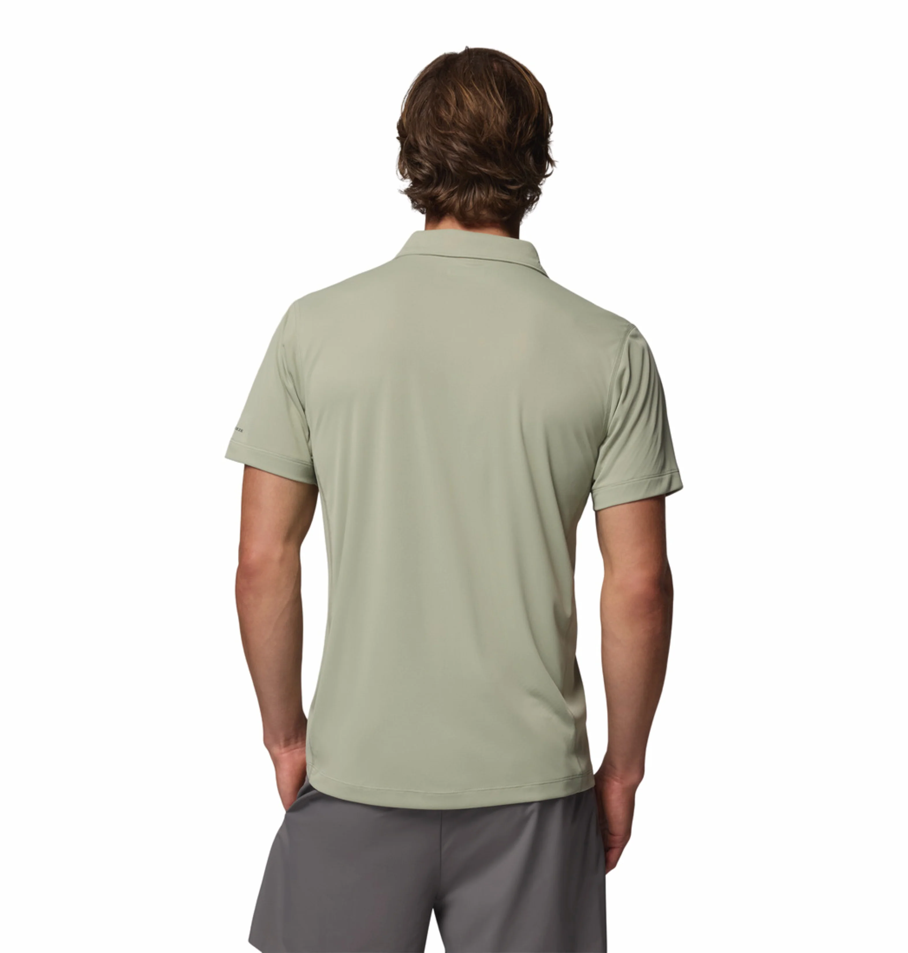 Columbia Men Green Omni-Freeze Zero Rules Polo Tshirt - Image 4