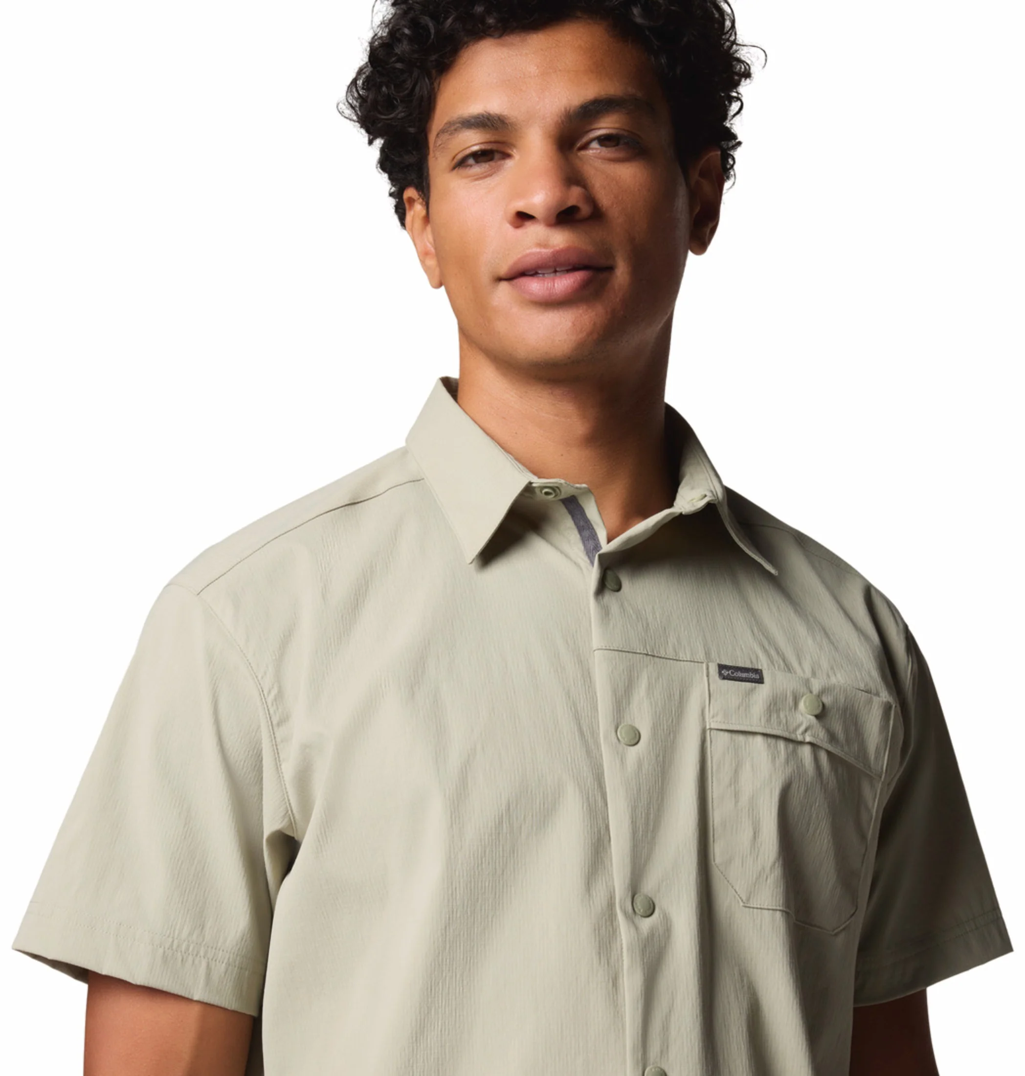 Columbia Men Green Omni-Shade Landroamer Ripstop II Short Sleeve Shirt - Image 6