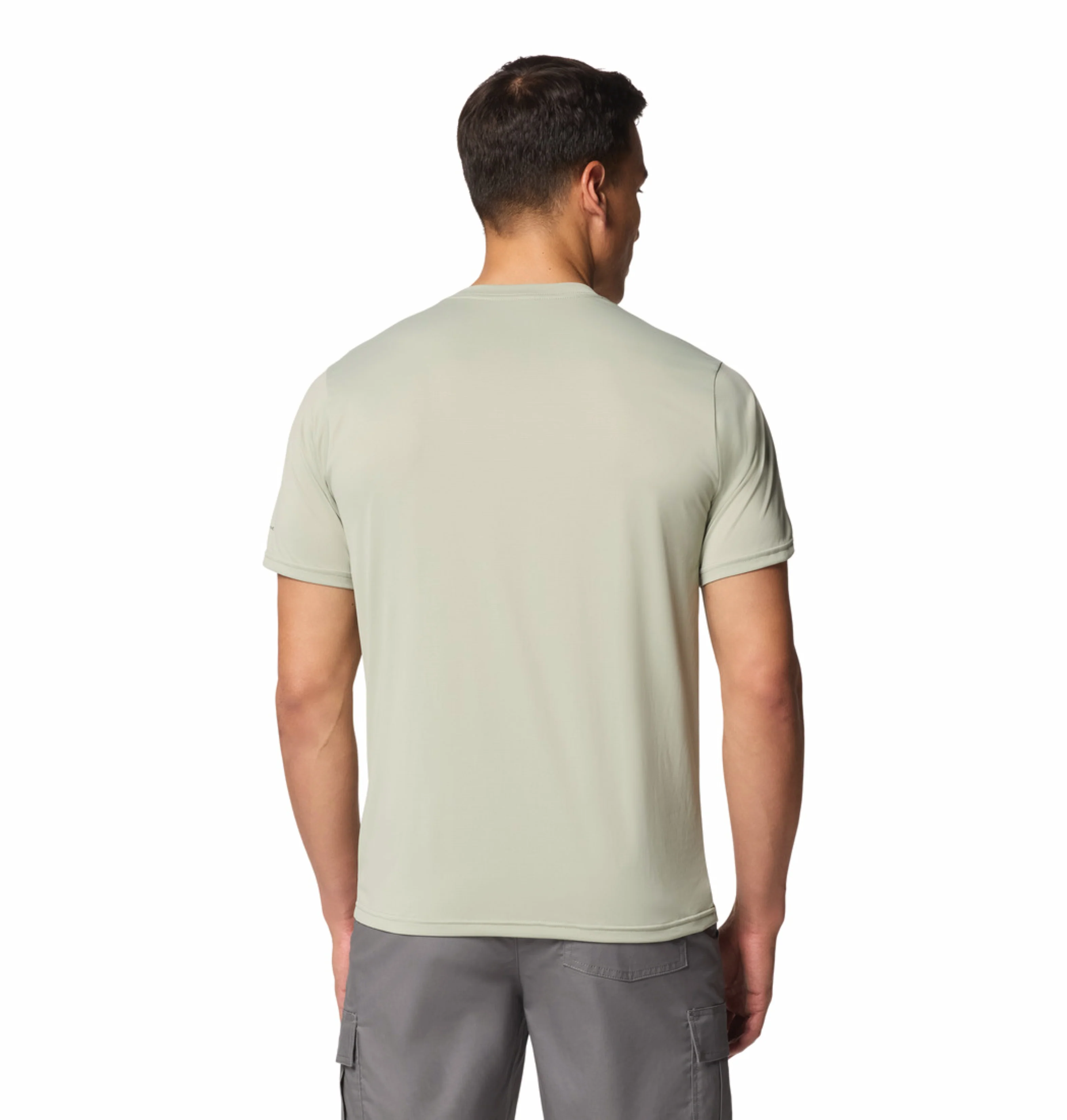 Columbia Men Green Omni-Wick Hike Tshirt - Image 4