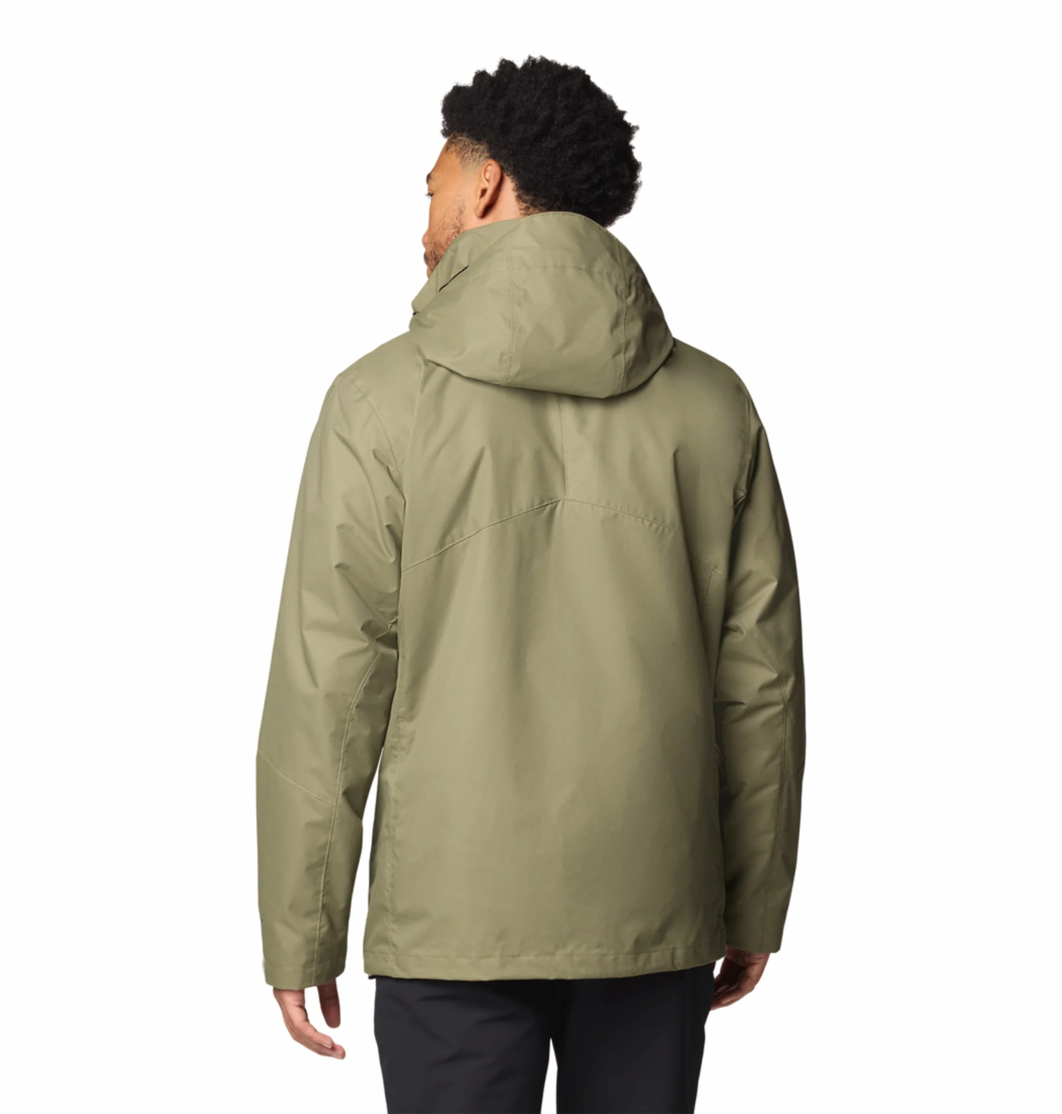 Columbia Men Green OmniHeat Reflective Bugaboo III Fleece Interchangeable Jacket - Image 4