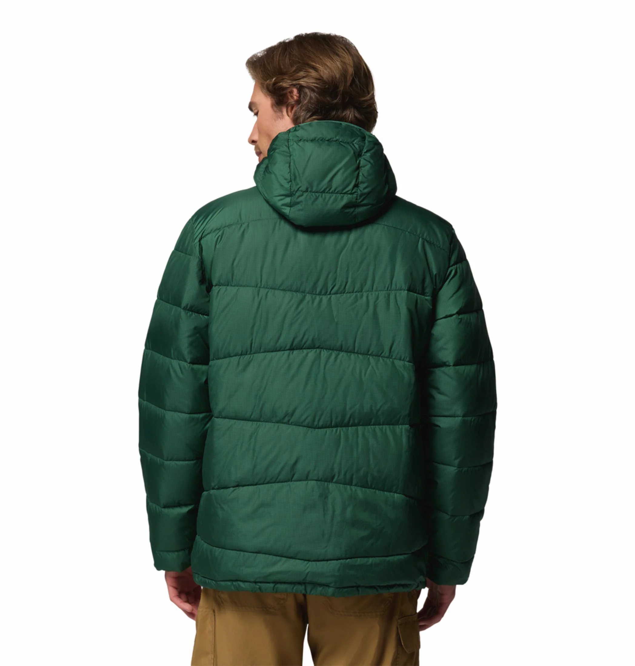 Columbia Men Green OmniHeat Reflective Fivemile Butte II Down Jacket - Image 4