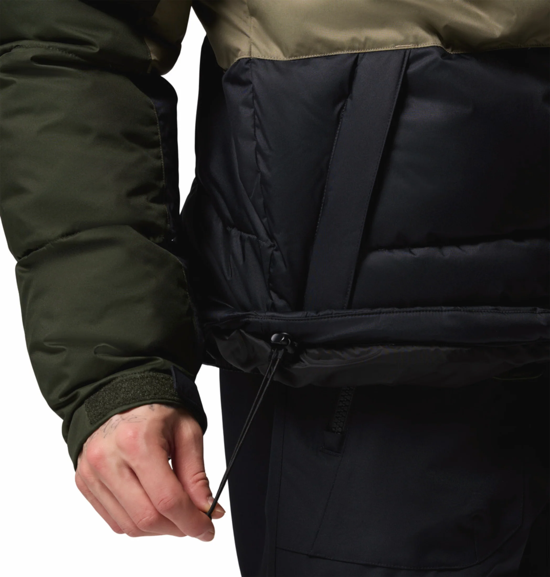 Columbia Men Green OmniHeat Reflective Slope Style Down Jacket - Image 12
