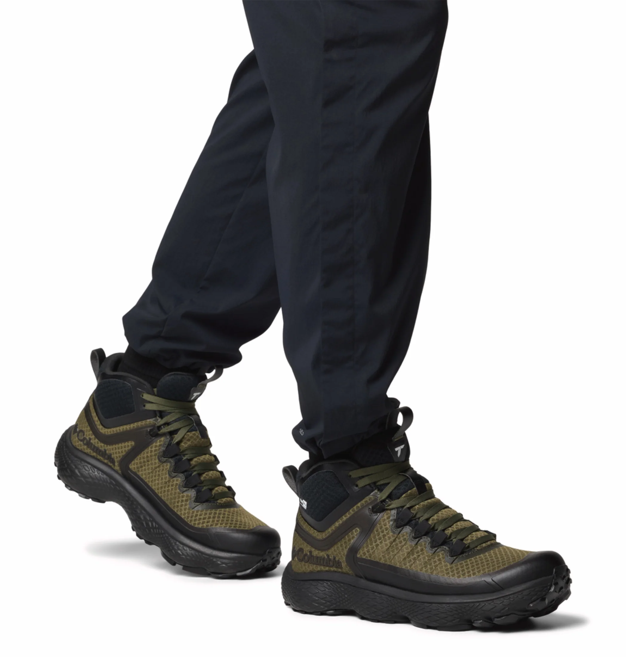 Columbia Men Green OmniMax Escape Thrive Titanium Waterproof Hiking and Trekking Shoes - Image 12