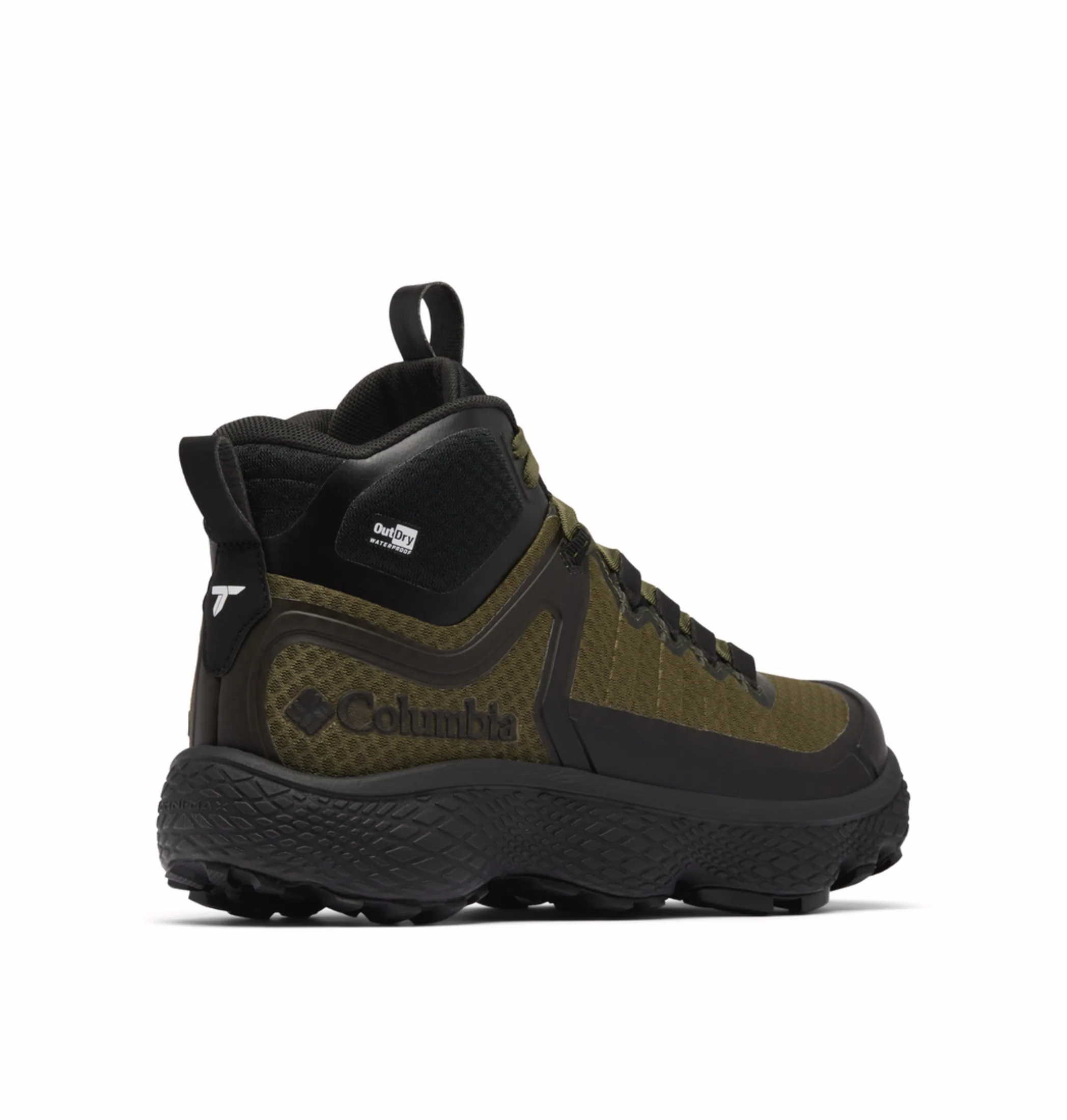 Columbia Men Green OmniMax Escape Thrive Titanium Waterproof Hiking and Trekking Shoes - Image 9
