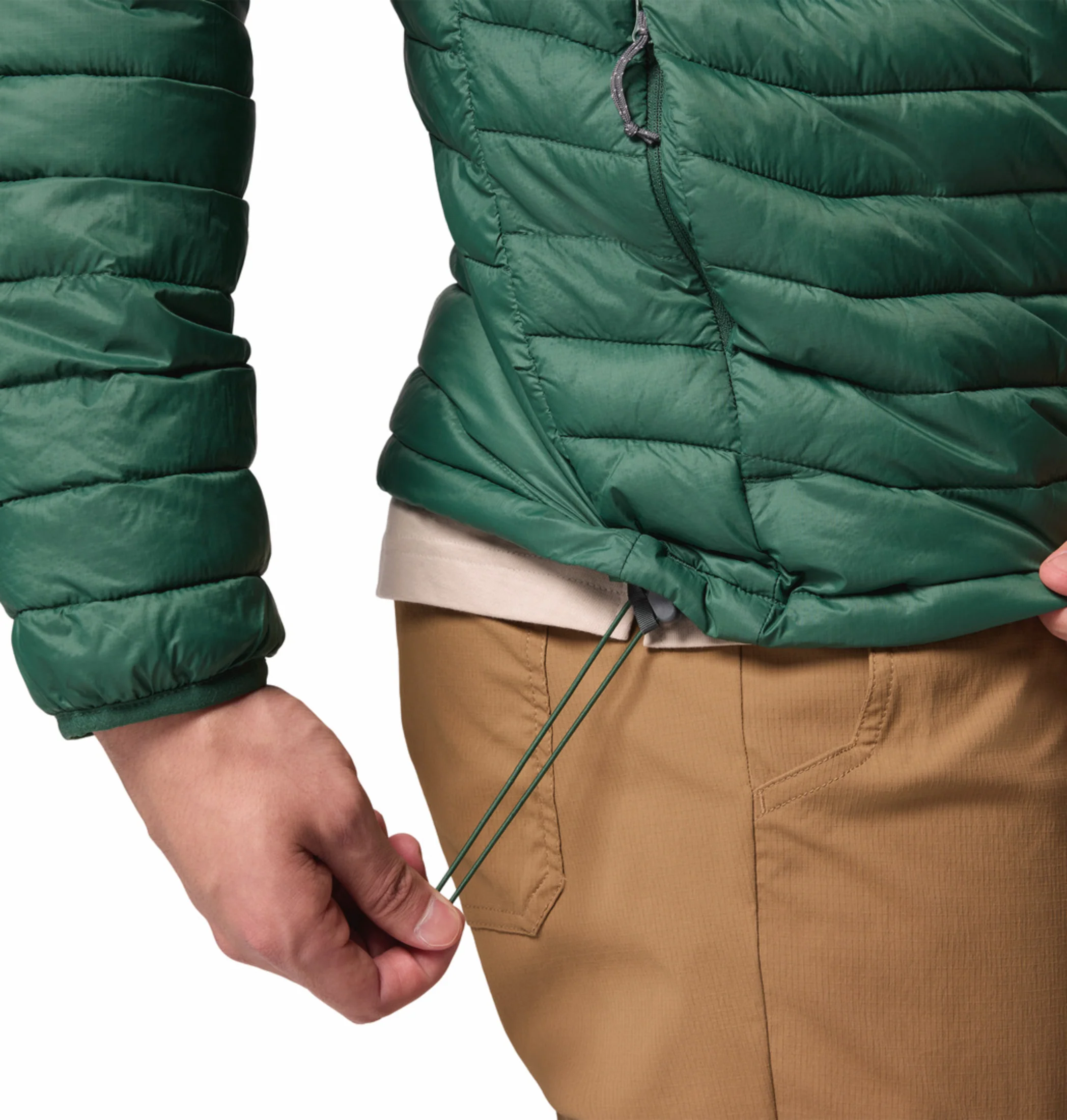 Columbia Men Green OmniShield Powder Pass Down Jacket - Image 10