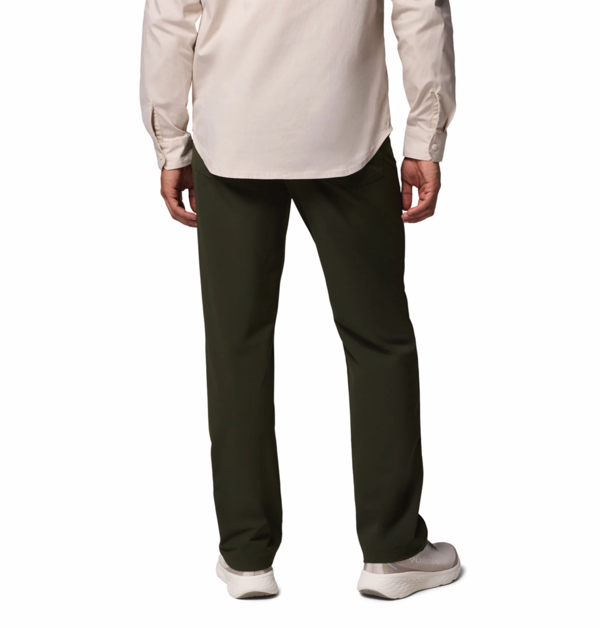 Columbia Men Green OmniShield ROC Tech 5 Pocket Pant - Image 4