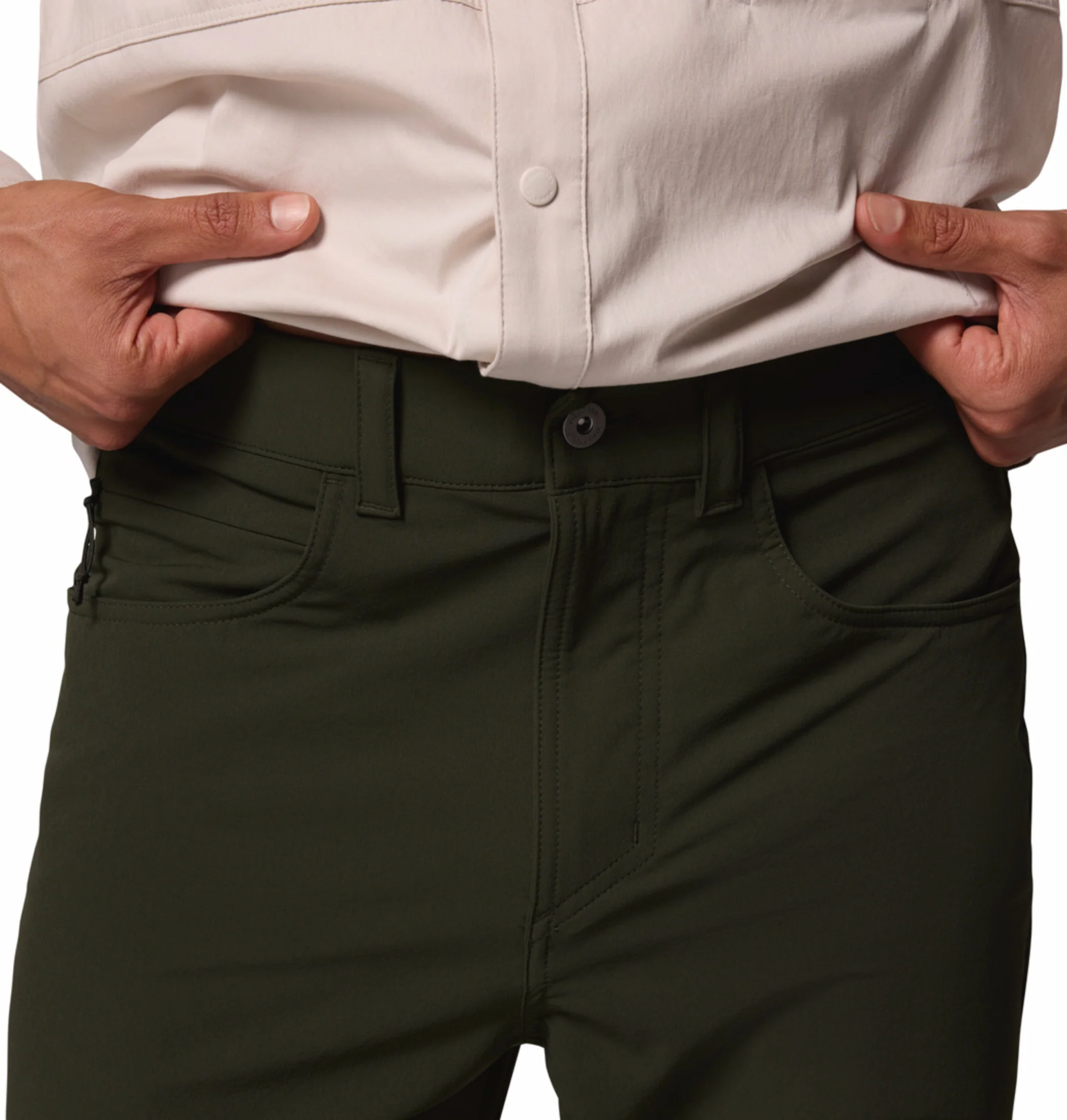 Columbia Men Green OmniShield ROC Tech 5 Pocket Pant - Image 7