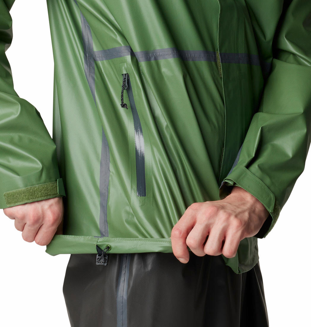 Columbia Men Green OutDry Extreme HikeLite Shell - Image 7