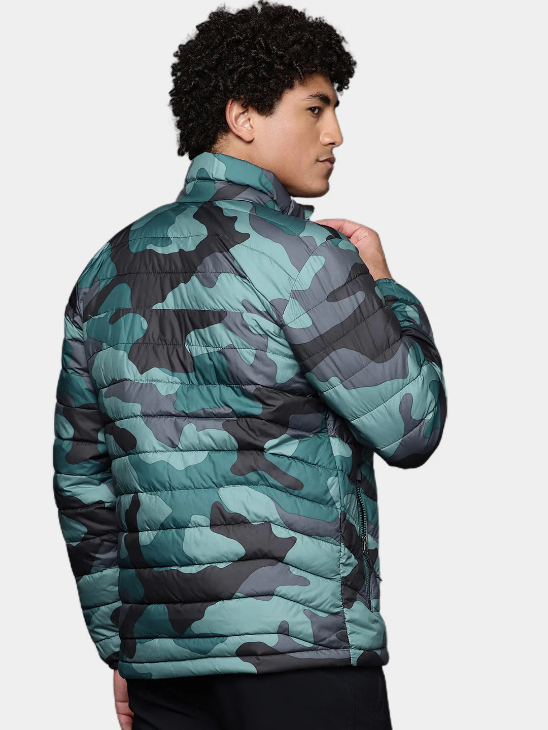 Columbia Men Blue Powder Lite Jacket - Image 12