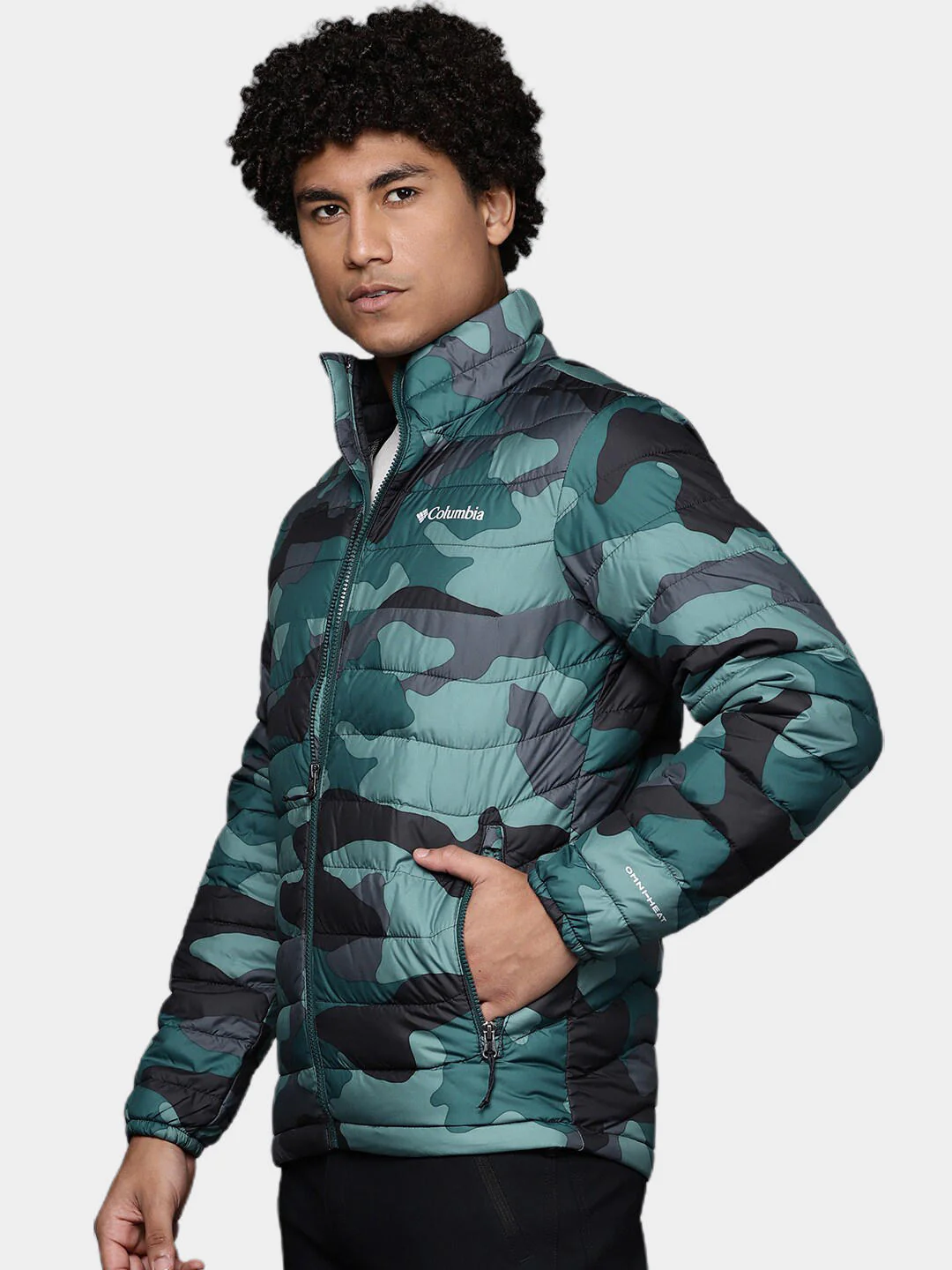 Columbia Men Blue Powder Lite Jacket - Image 13