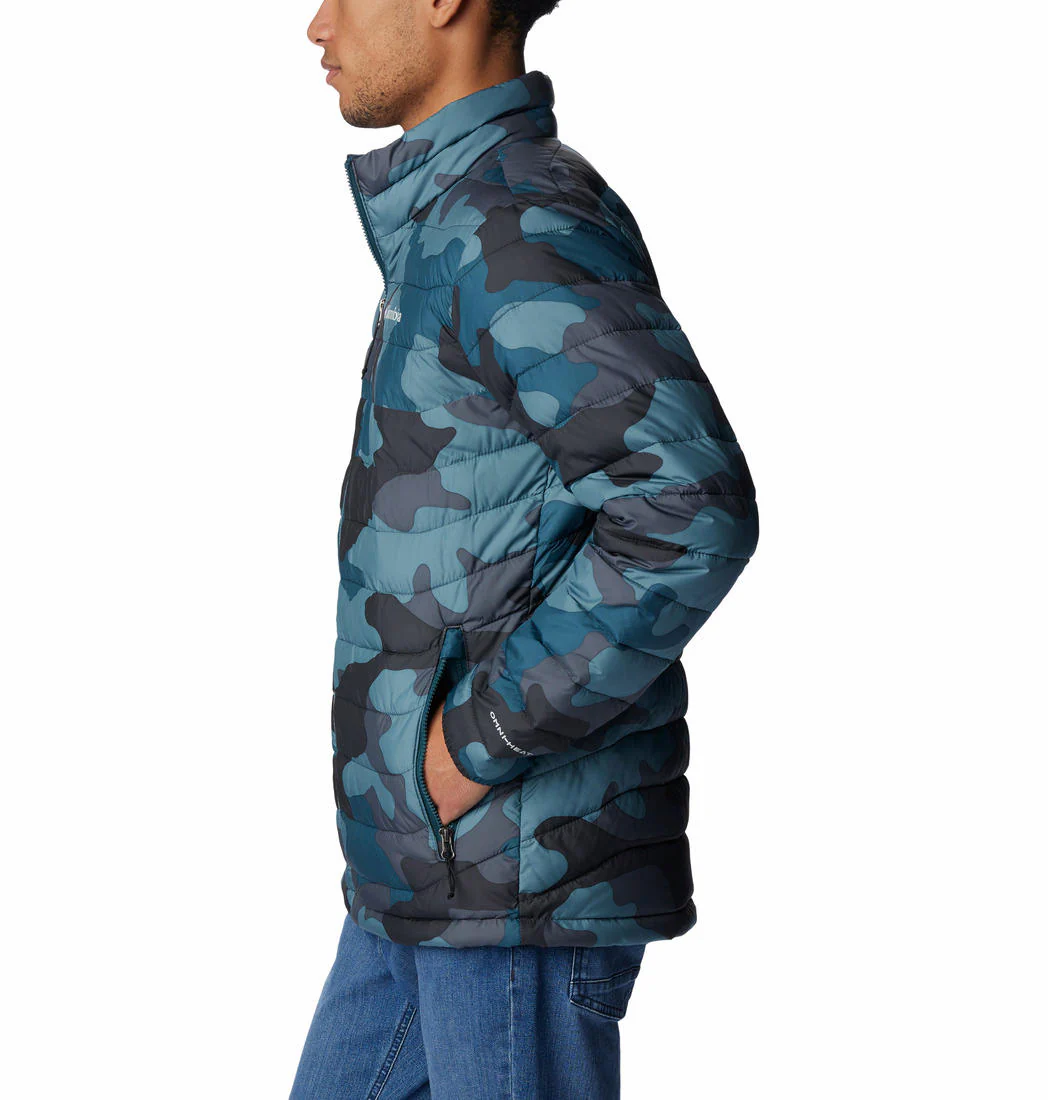 Columbia Men Blue Powder Lite Jacket - Image 2