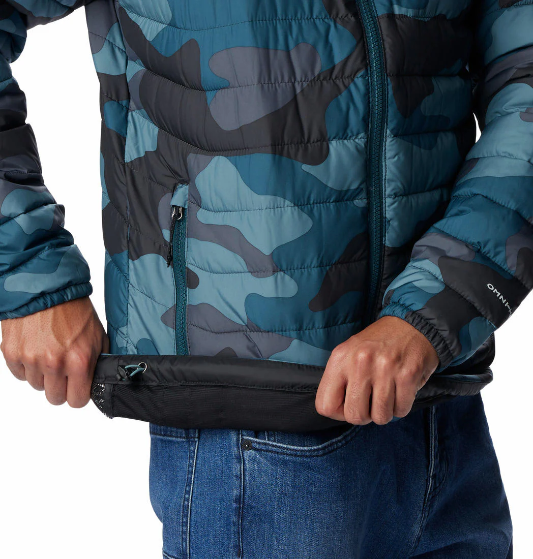 Columbia Men Blue Powder Lite Jacket - Image 4