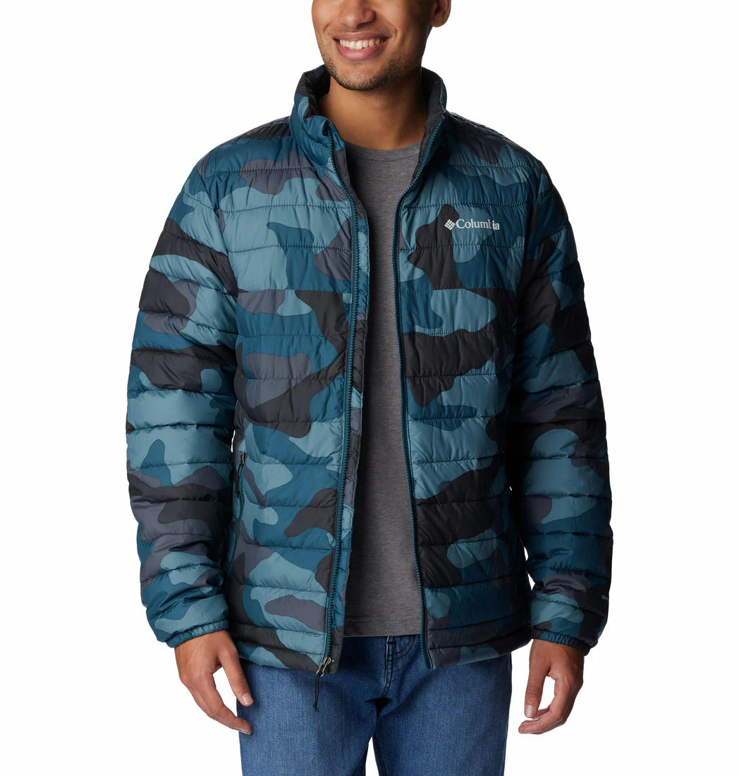 Columbia Men Blue Powder Lite Jacket - Image 5