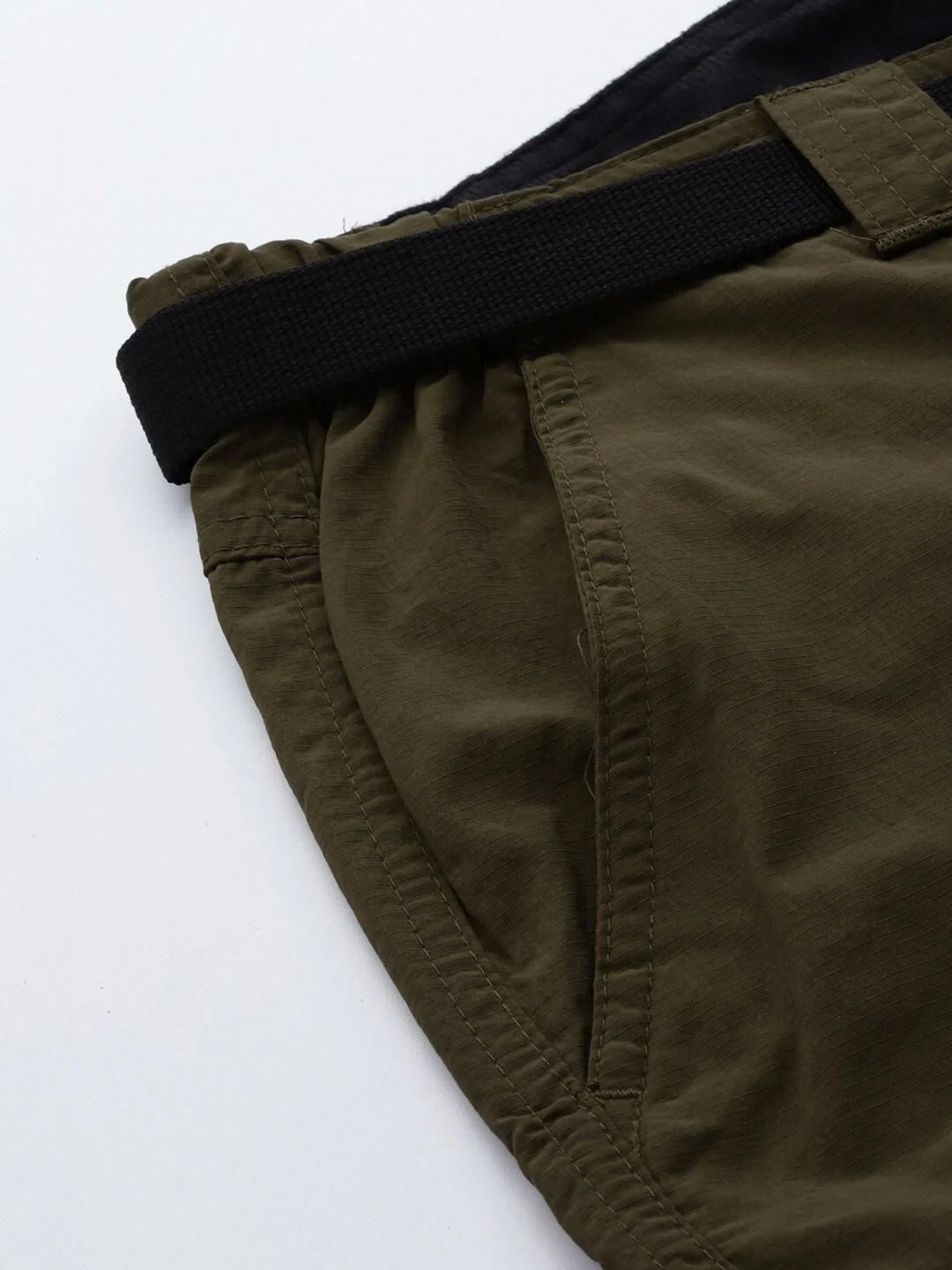 Columbia Men Olive Silver Ridge Convertible Pant (Sun Protection) - Image 11