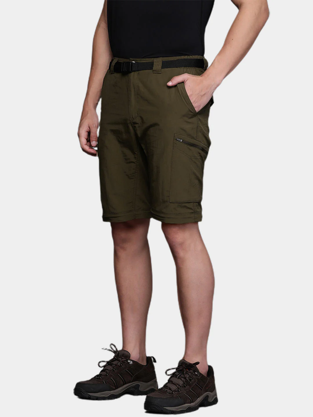 Columbia Men Olive Silver Ridge Convertible Pant (Sun Protection) - Image 13