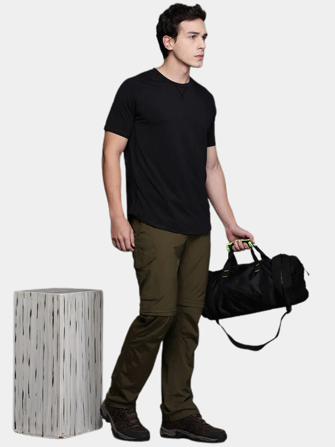 Columbia Men Olive Silver Ridge Convertible Pant (Sun Protection) - Image 15